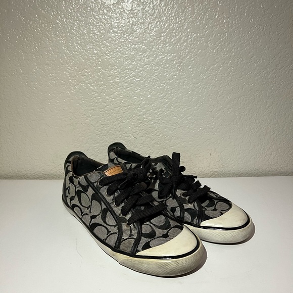 COACH Barrett Monogram Canvas Sneakers